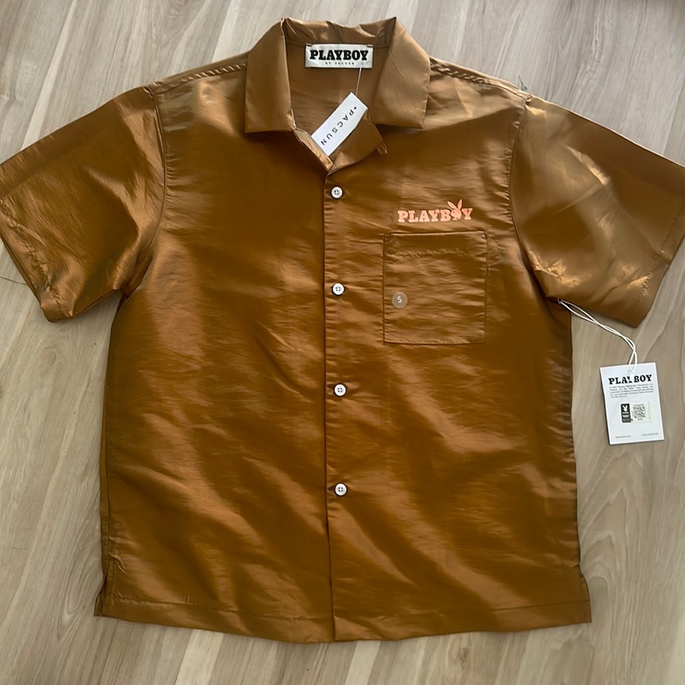 Playboy Gold Shirt